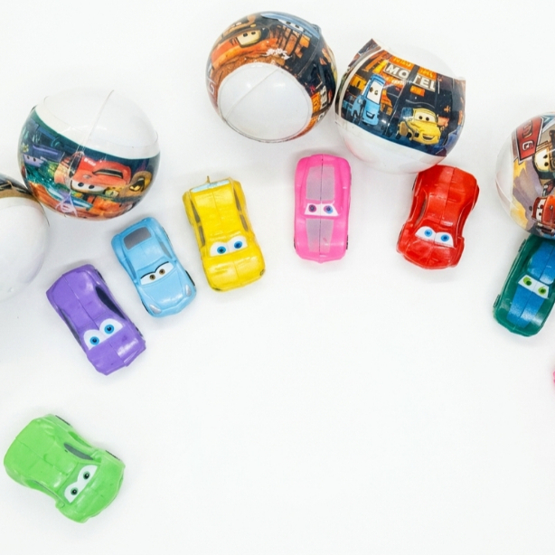 10 ou 20 Carros Disney Miniaturas  Encapsulados, brinquedos surpresa, lembrancinha, aniversário