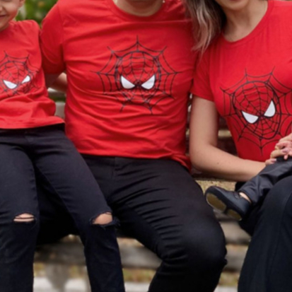 Camiseta Feminina ou Masculino Personalizado Adulto ou Infantil Homem Aranha. Trevix! . Promoção