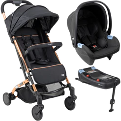 Carrinho de Bebe Bebe Conforto Base ISOFIX Burigotto Zap Metal Cobre