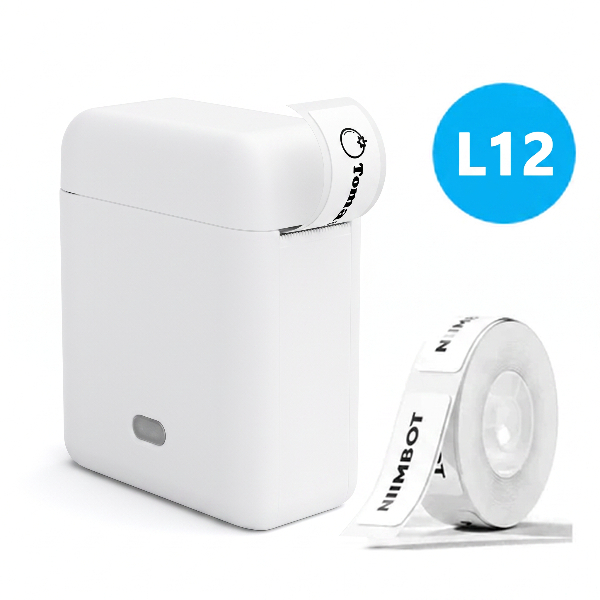 Mini Impressora Etiquetadora Bluetooth Portatil Sem Tinta Para Casa Escritorio Lola Pequena, 1 Rolo Papel Termico Gratis