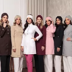 Jaleco Feminino Julie + Turbante Gardenia Elia Várias Cores