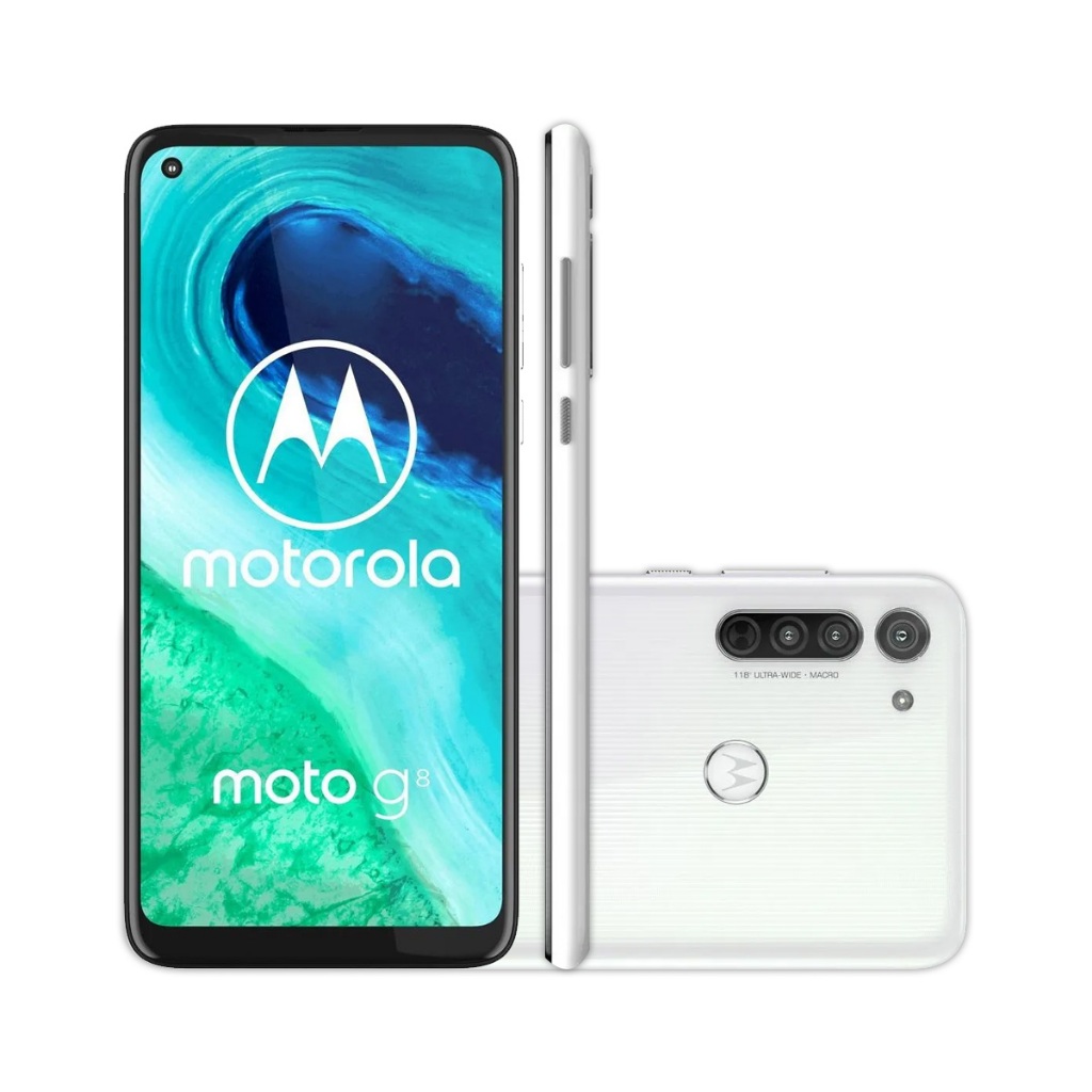 Motorola Moto G8 64GB 4GB Ram Tela 6.4'' Câmera 16Mp Outlet