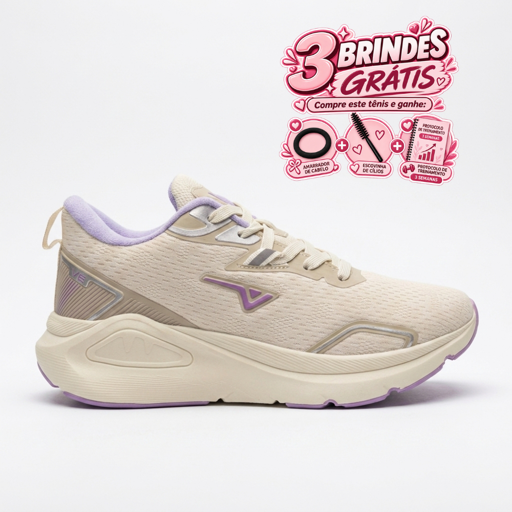 Tênis feminino Esportivo para academia caminhada Crossfit leve confortável Solado Macio 34 ao 39