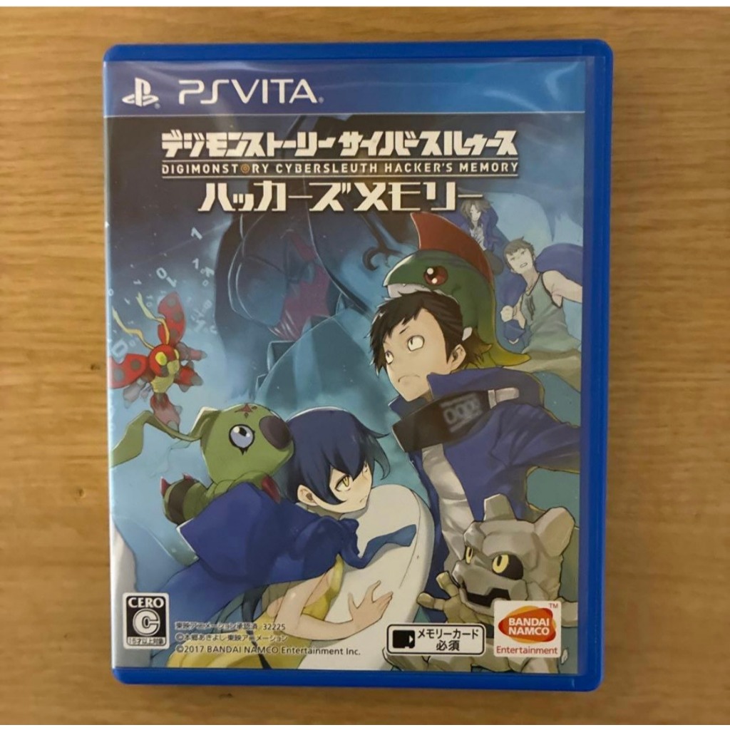 Used Digimon Story Cyber Sleuth Hacker’s Memory PS Vita Japanese Version Authentic Japan