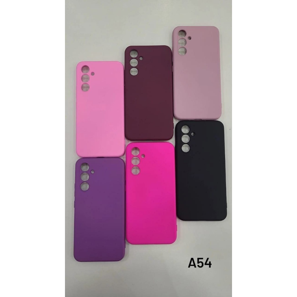 KIT 3 Ou 5 Capas Silicone Cor SortIdas Compatível Com Todos Samsung Galaxy M35 S22 A54 S23 A14 M54 A14