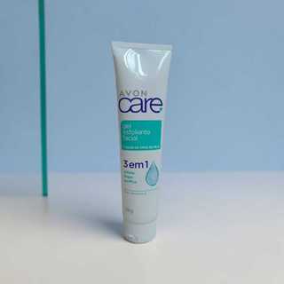 Gel Esfoliante Facial 3 em 1 Avon Care 100g | Limpa, Esfolia e Revitaliza