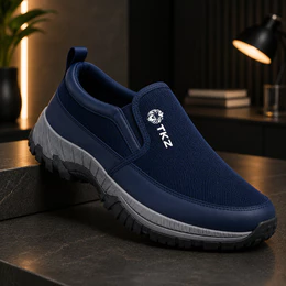 Tênis Moscassim Masculino TKZ Adventure Casual Calce Facil Sapato Confortavel Esporte Social Corrida Lançamento Promoção