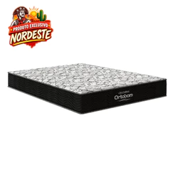 Colchão de Espuma D45 One Face Ortobom Airtech 150 Casal 138cm