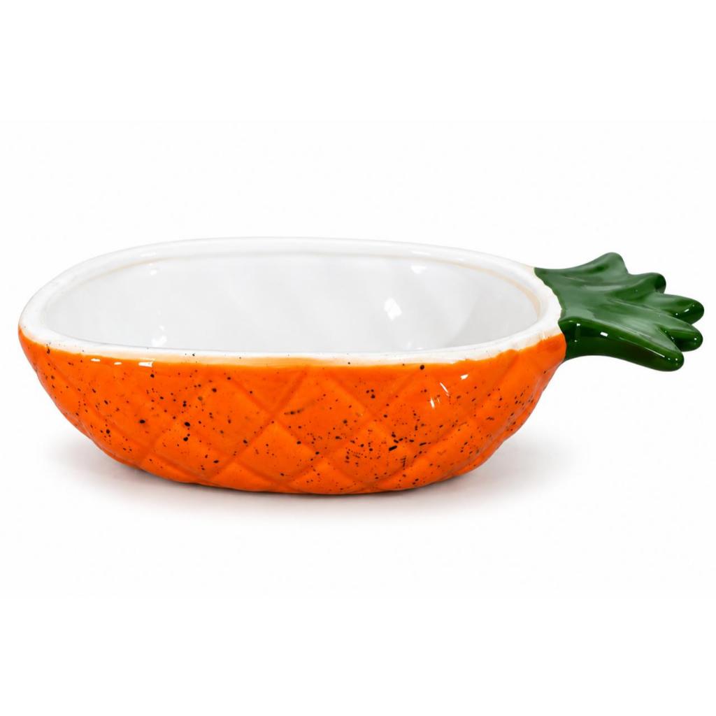 Bowl Abacaxi de Cerâmica Decorativo para Frutas e Alimentos