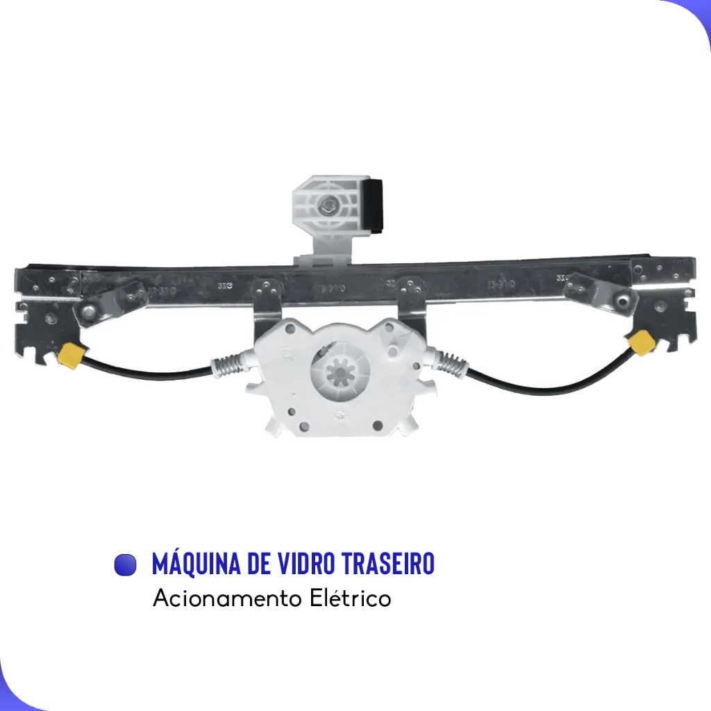 Máquina Vidro Elétrica Traseira Agile 2009 A 2014 · foto 2