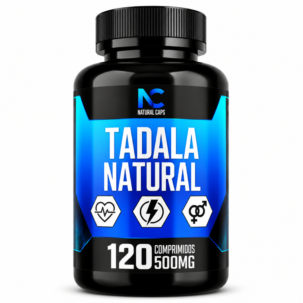 Suplemento Natural 120 Cápsulas 500mg Masculino Energia Performance & Bem-Estar