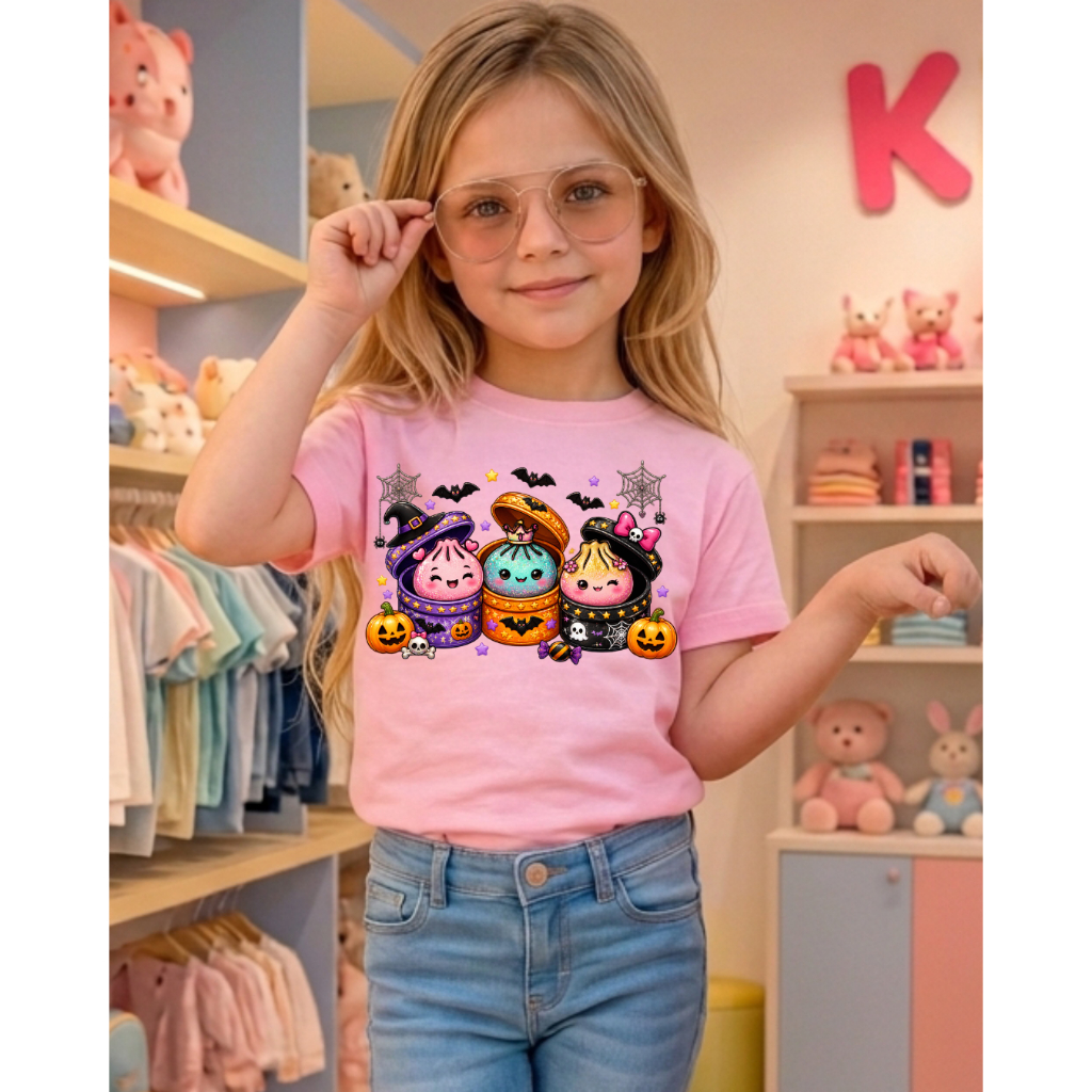 Camiseta Blusa INFANTIL INFATOJUVENIL 100% Algodão HALLOWEEN PERSONAGEM Estilosa Super confortável, Linda e Envio Rá
