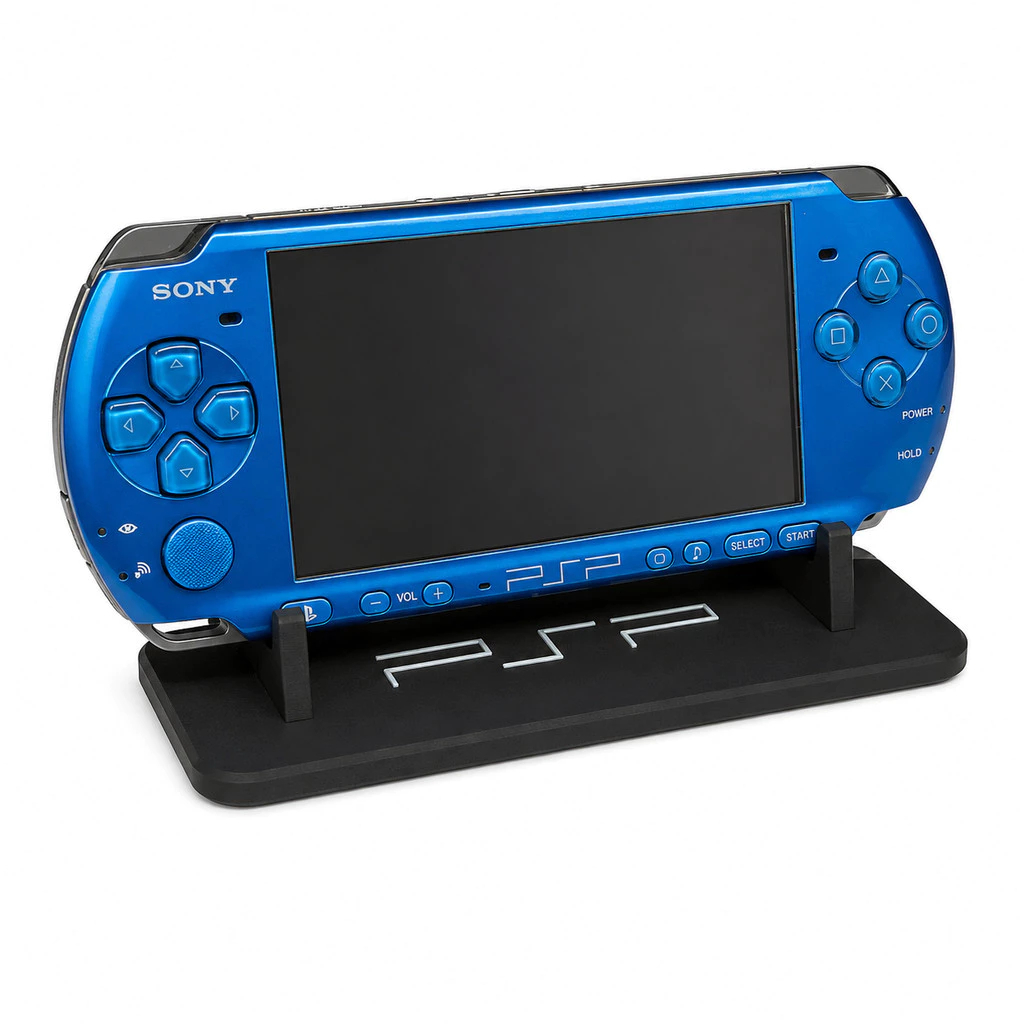 Suporte Para PSP 2000 3000 Base Vertical Stand Display Organizador Expositor Coleção Retro