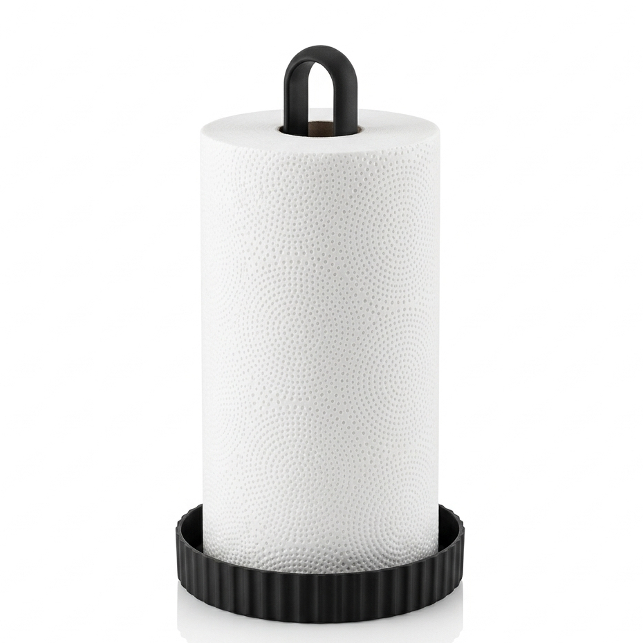 Porta Papel Toalha Mesa Resistente Cozinha Bancada Vertical Varias Cores Anti-Ferrugem