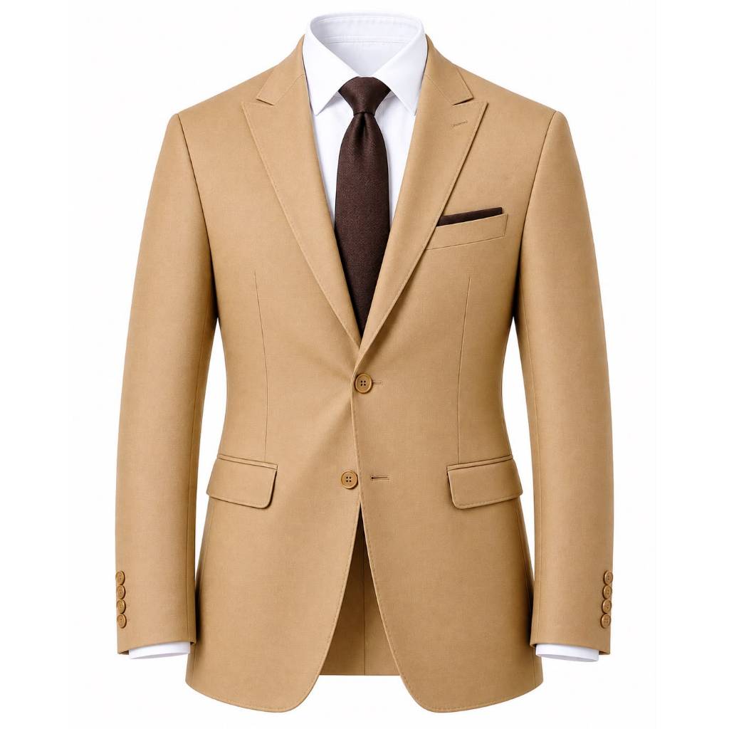 Terno Slim Masculino Poliviscose Premium Alfaiataria Luxo - Paletó+Calça