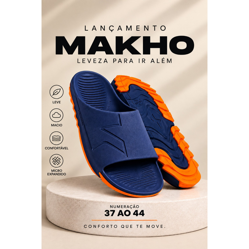 Chinelo Slide Luxo Masculino Feminino Confortável Premium Antiderrapante Resistente