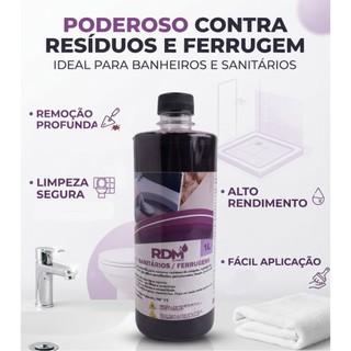 Renova Sanitários Detergente Limpador Original RDM 500ML