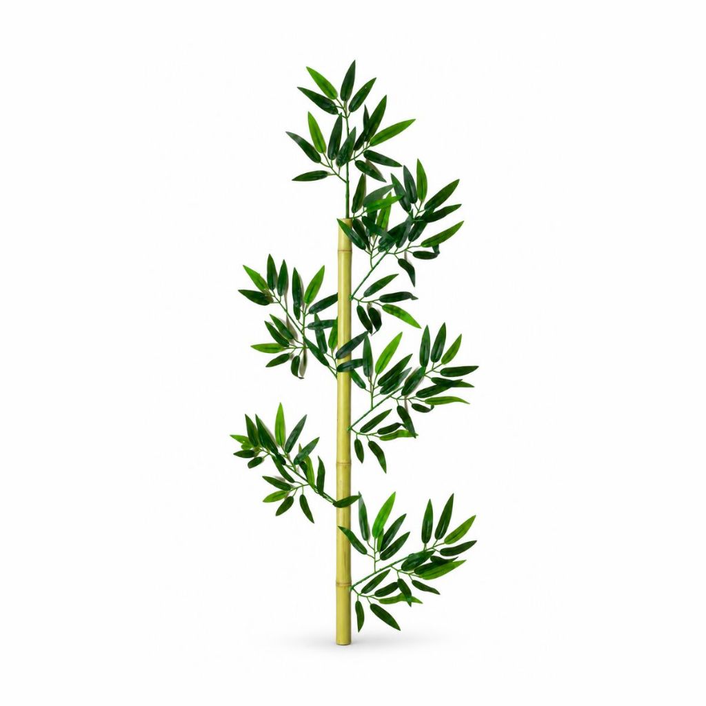 Haste de Bambu Artificial Grande Sem Vaso Decoração