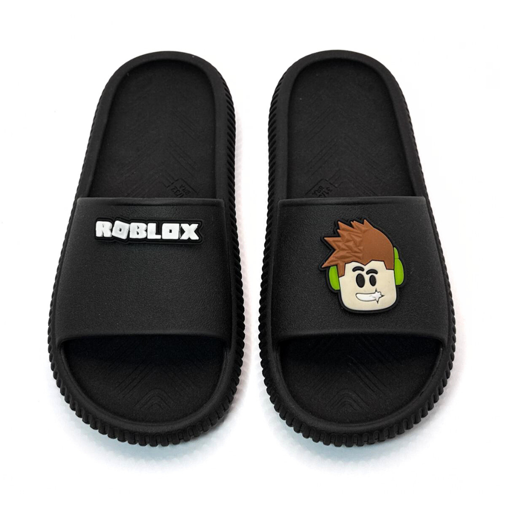 Chinelo Slide Nuvem Roblo X Mundo Games Antiderrapante Flexível Macio Confortável EVA DIA a DIA