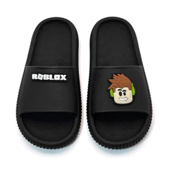 Chinelo Slide Nuvem Roblo X Mundo Games Antiderrapante Flexível Macio Confortável EVA DIA a DIA