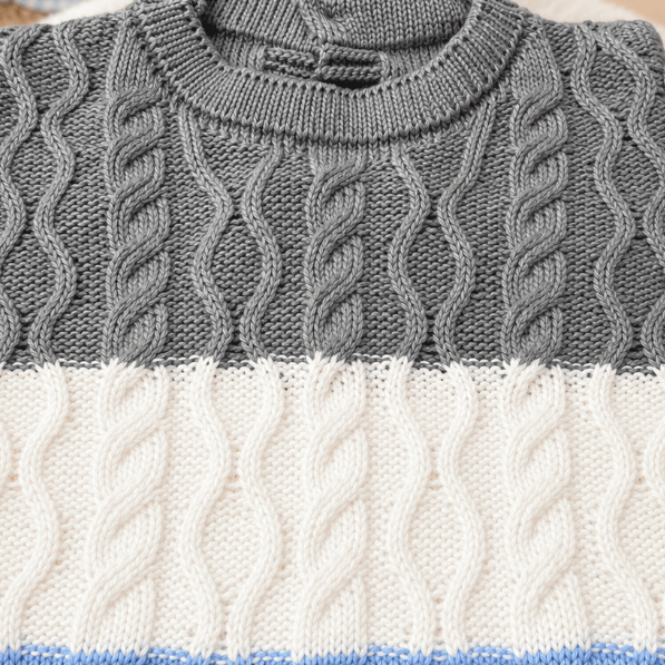 Macacão bebê menino em tricot vicente · foto 2