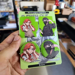 Marca página magnético + botons o cara que estou a fim não é um cara Glitter, alta qualidade botons e marca página