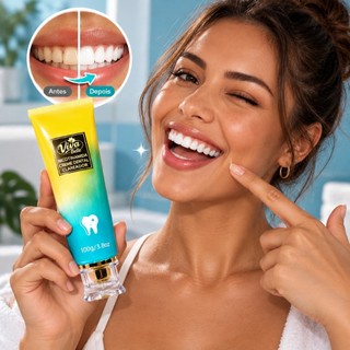 VivaBelle Creme Dental com Niacinamida | Clareamento Suave Sem Irritação para Uso Diário toothpaste