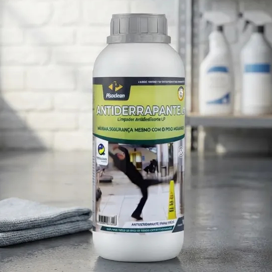 LP Antiderrapante Líquido para Pisos 1L Pisoclean
