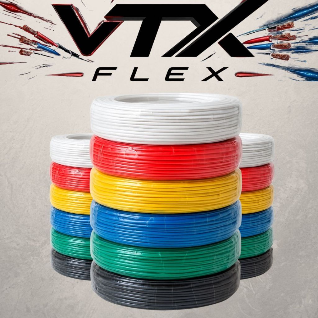 Cabo Flexível 1,5mm Rolo 100m Unipolar 750V Antichama