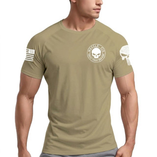 Camiseta Dry Fit Original Masculina Caveira Fitness Academia Muscle Fit