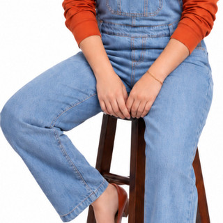 Jardineira Calça Wide Leg Macaquinho Cintura Alta Destroyed Promoção - WellPlus Jeans