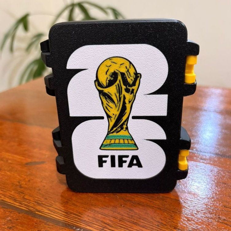 Porta Figurinhas Copa do Mundo 2026 - Impressão 3D