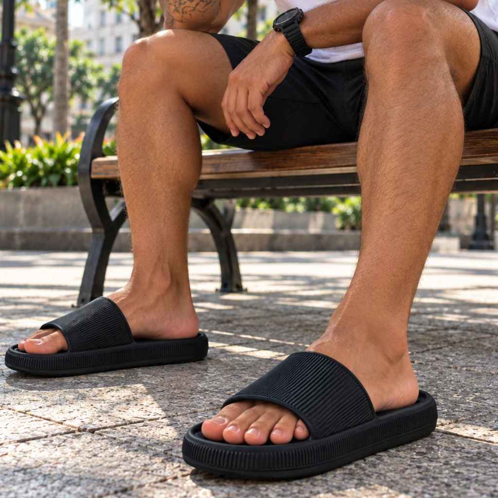 Chinelo Slide Nuvem Confort Unissex Ergonômico Anatômico — imagem 2 de 2