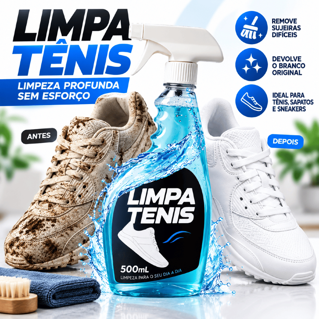 Limpa Tênis 500ml Provita Remove Manchas Couro Tecido