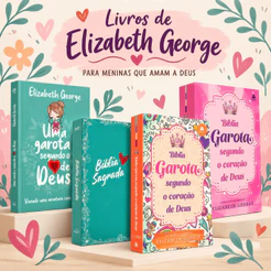 Livro Bíblia Sagrada ACF - Garota Segundo o Coração de Deus - Capa Dura