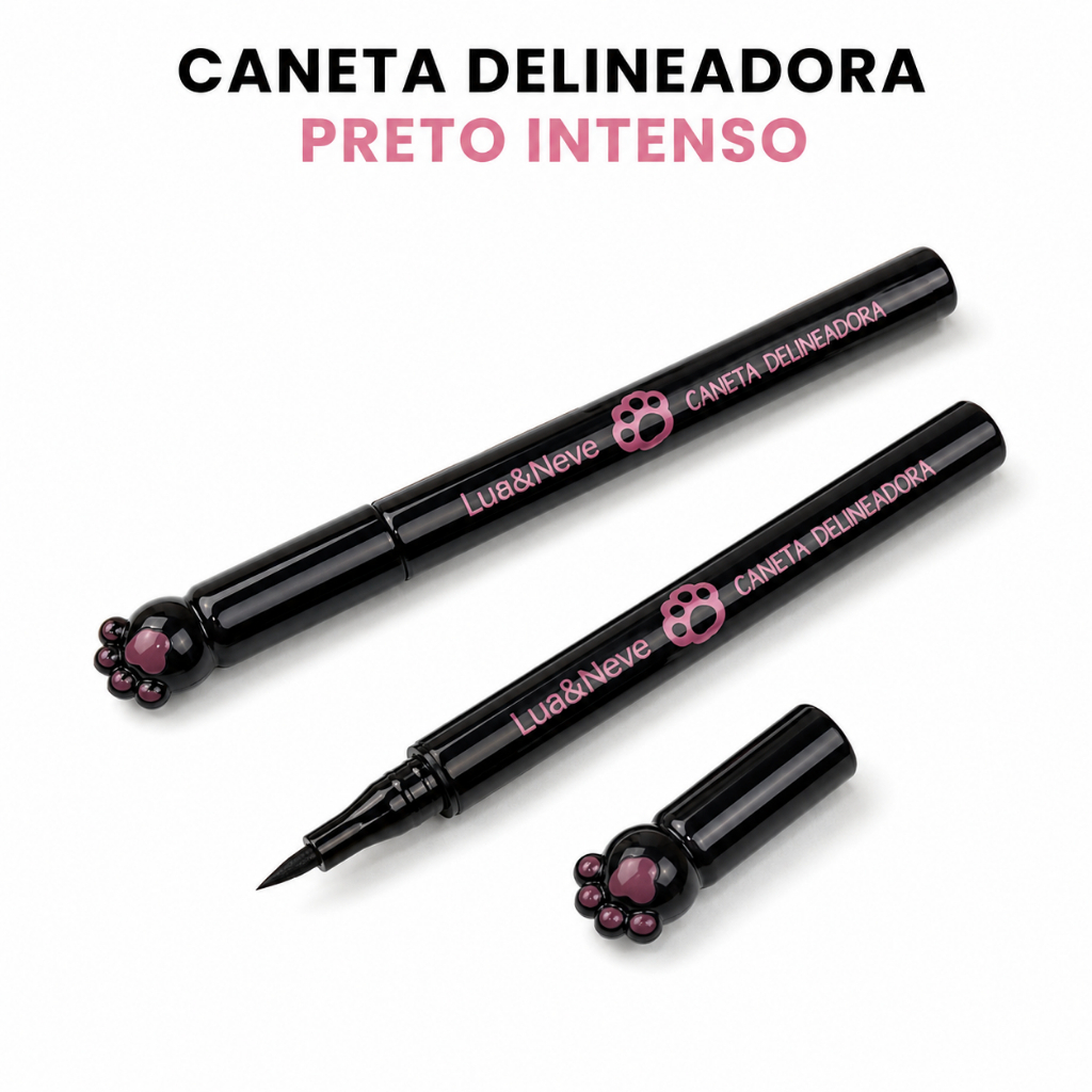 Caneta Delineadora Lua & Neve com Traço Fino e Preciso