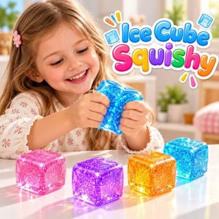 Squishy Cubo de Gelo Macio Anti-Estresse Brinquedos Infantil Elástico Sensorial 5cm