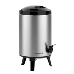 Garrafão Térmico Botijão de Inox Palace com Torneira - Soprano