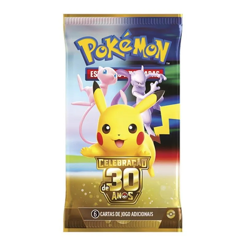 Blister Duplo Pokémon Celebração de 30 Anos com Moeda - Copag — imagem 2 de 2