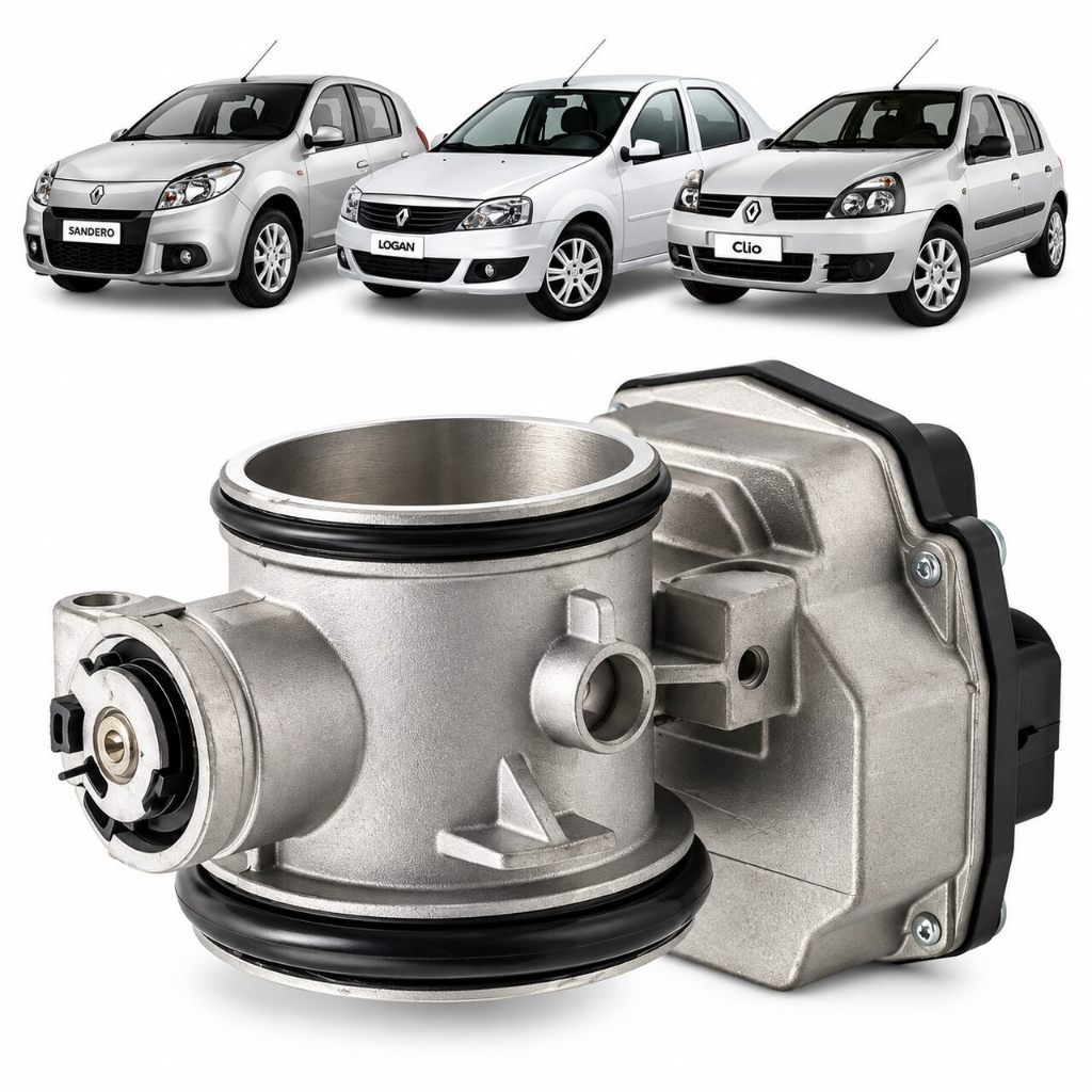 CORPO DE BORBOLETA RENAULT LOGAN 1.6 16V 2007/ CLIO MEGANE
