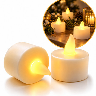 Kit 1/3/5 Velas LED Artificial para Mesa, Decoração de Natal, Luzes de Candelabro Românticas