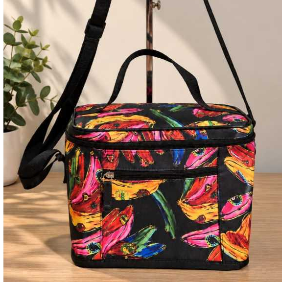 Bolsa Térmica Lancheira Frasqueira Unissex com Alça Transversal ajustável 5,2L — imagem 2 de 2
