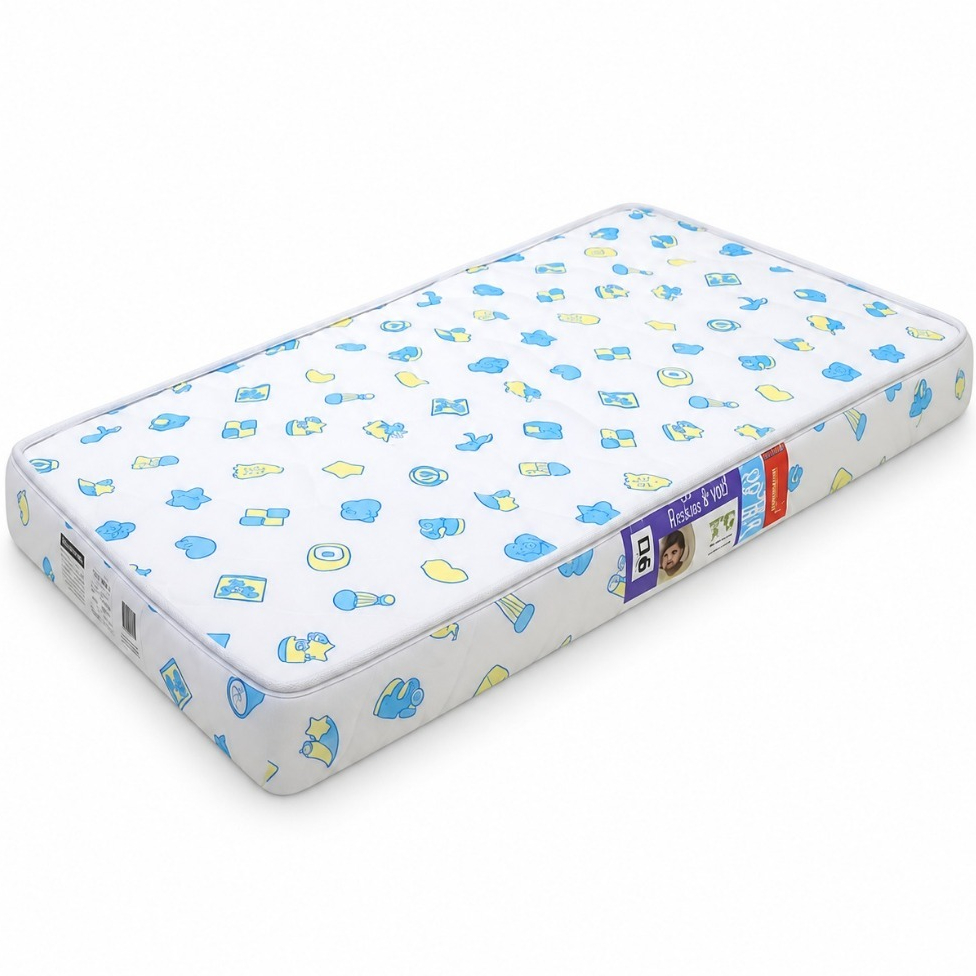 Colchão Para Berço Padrão Americano 130X70 RBN-IMPORTADOS Espuma D18 Ante Acaro