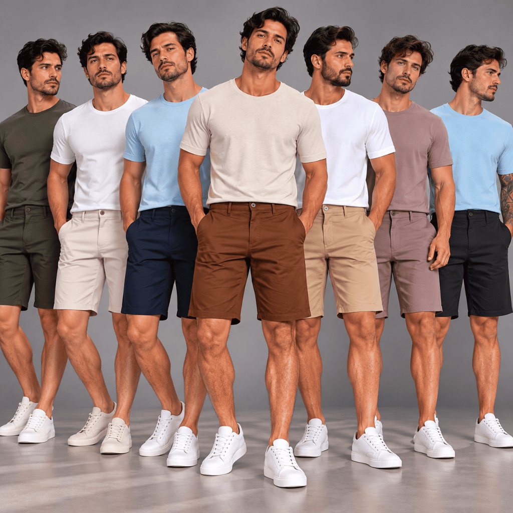 Bermuda Masculina Alfaiataria Sarja Premium com Elastano Bolso Embutido Esporte Fino Social