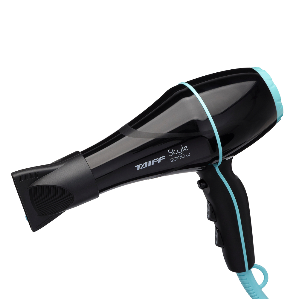 Secador de Cabelo Profissional Taiff Style 2000W Preto e Azul Tiffany · foto 2