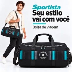 Bolsa Transversal Hang Loose Mala Treino Academia Reforçada