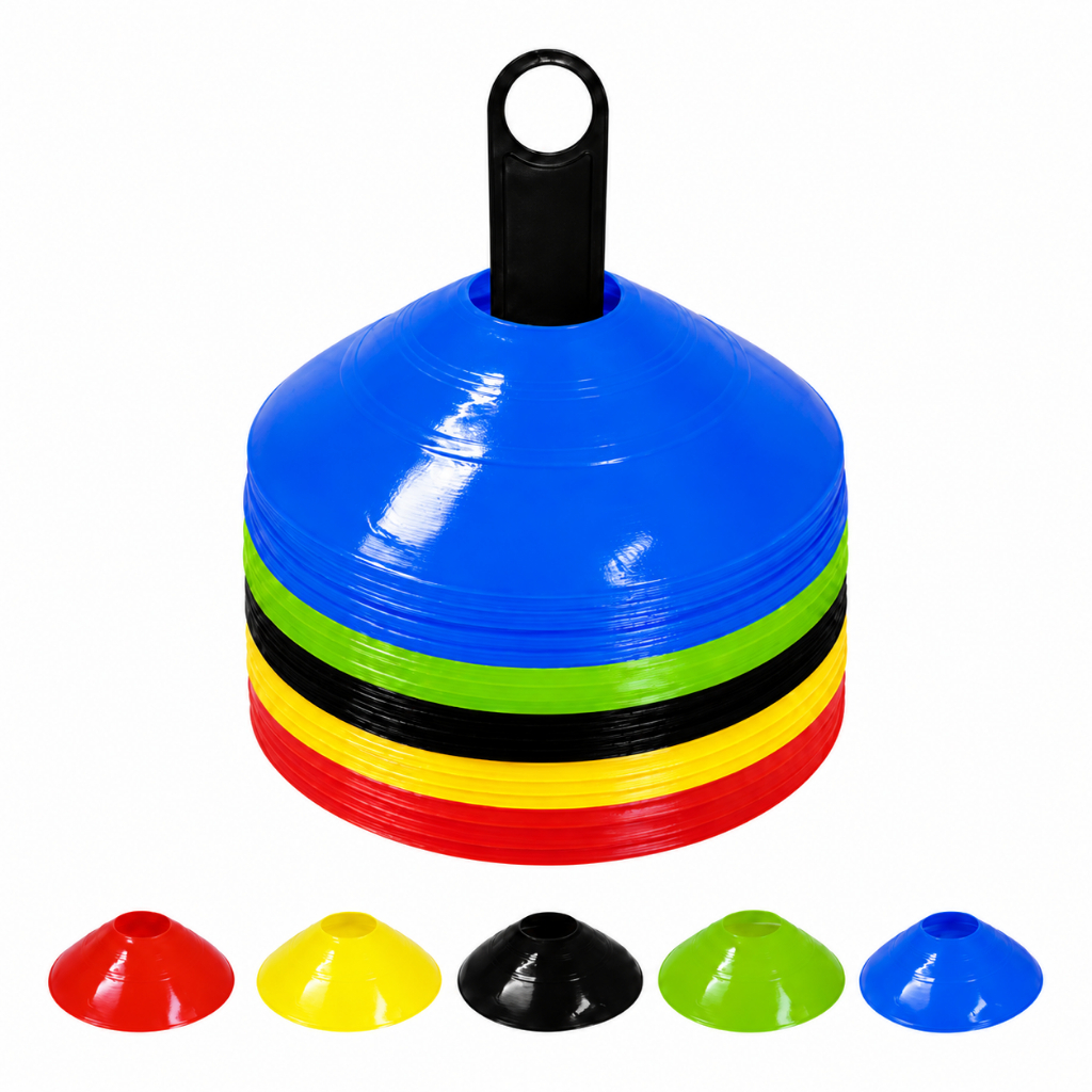 50x Chapéu Chines Cone 19cm Mini Treino Funcional Esporte