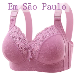 Sutiã feminino sem aro, design ajustável, antiderrapante e confortável, vários tamanhos disponíveis