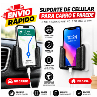 Suporte Celular Ajustável Apoio Móvel KIT COM 3 Tablet Suporte Universal Multifuncional Celular Carro Casa Escritório