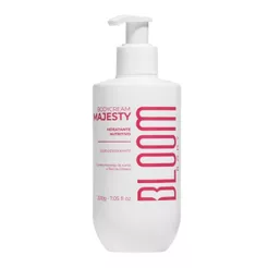 Bloom Body Cream Majesty Body Desodorante Hidratante 200 g Hidratação Intensa, Toque Aveludado